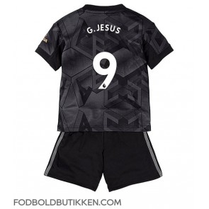 Arsenal Gabriel Jesus #9 Udebanetrøje Børn 2022-23 Kortærmet (+ Korte bukser)